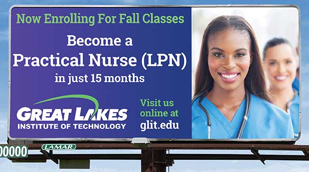 Great Lakes Institute of Technology Billboard
